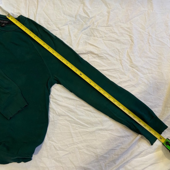 Banana Republic 100% Supima Cotton Textured Raglan Sweater, Size M - Picture 4 of 4